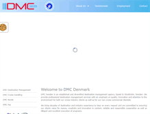 Tablet Screenshot of dmcsweden.se